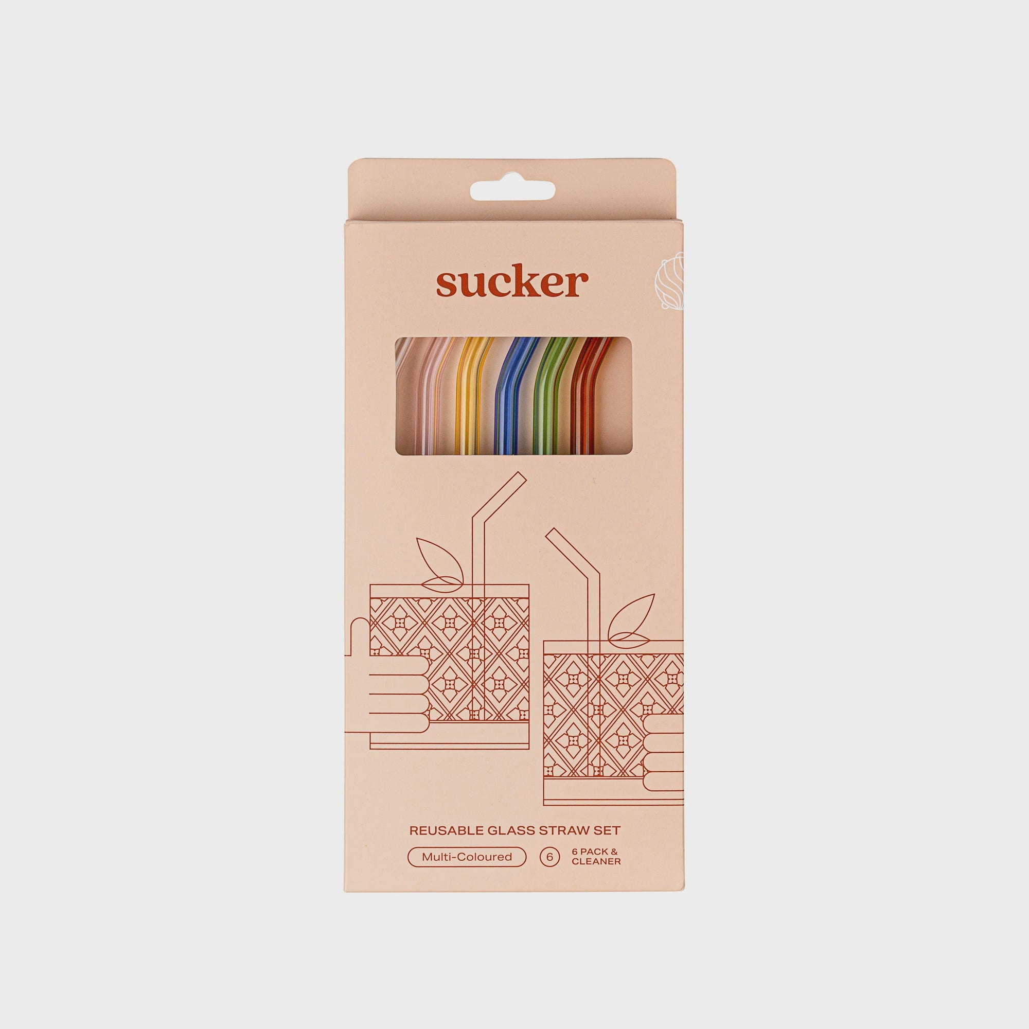 Sucker Original Straw Set - Multi