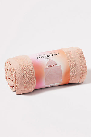 SunnyLife Terry Beach Hooded Towel 6-9 Surf- Ice Pink