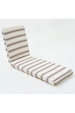 SunnyLife The Lounger Chair Charcoal Stripe
