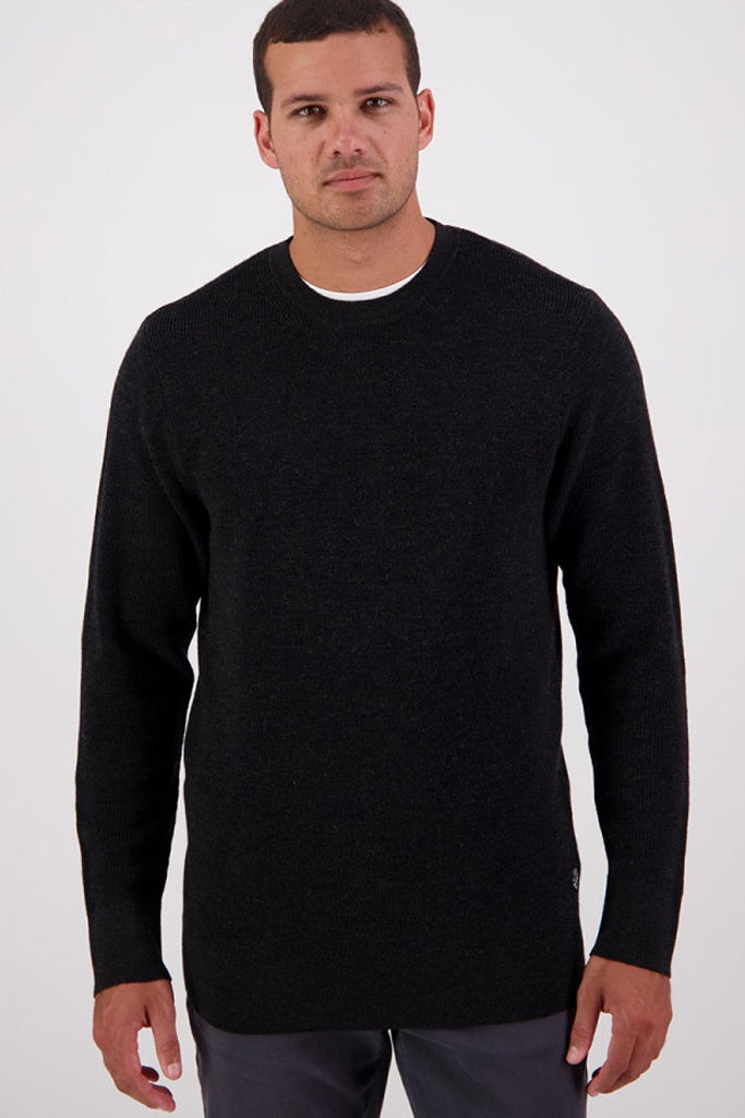 Swanndri Otahu River Crew Black