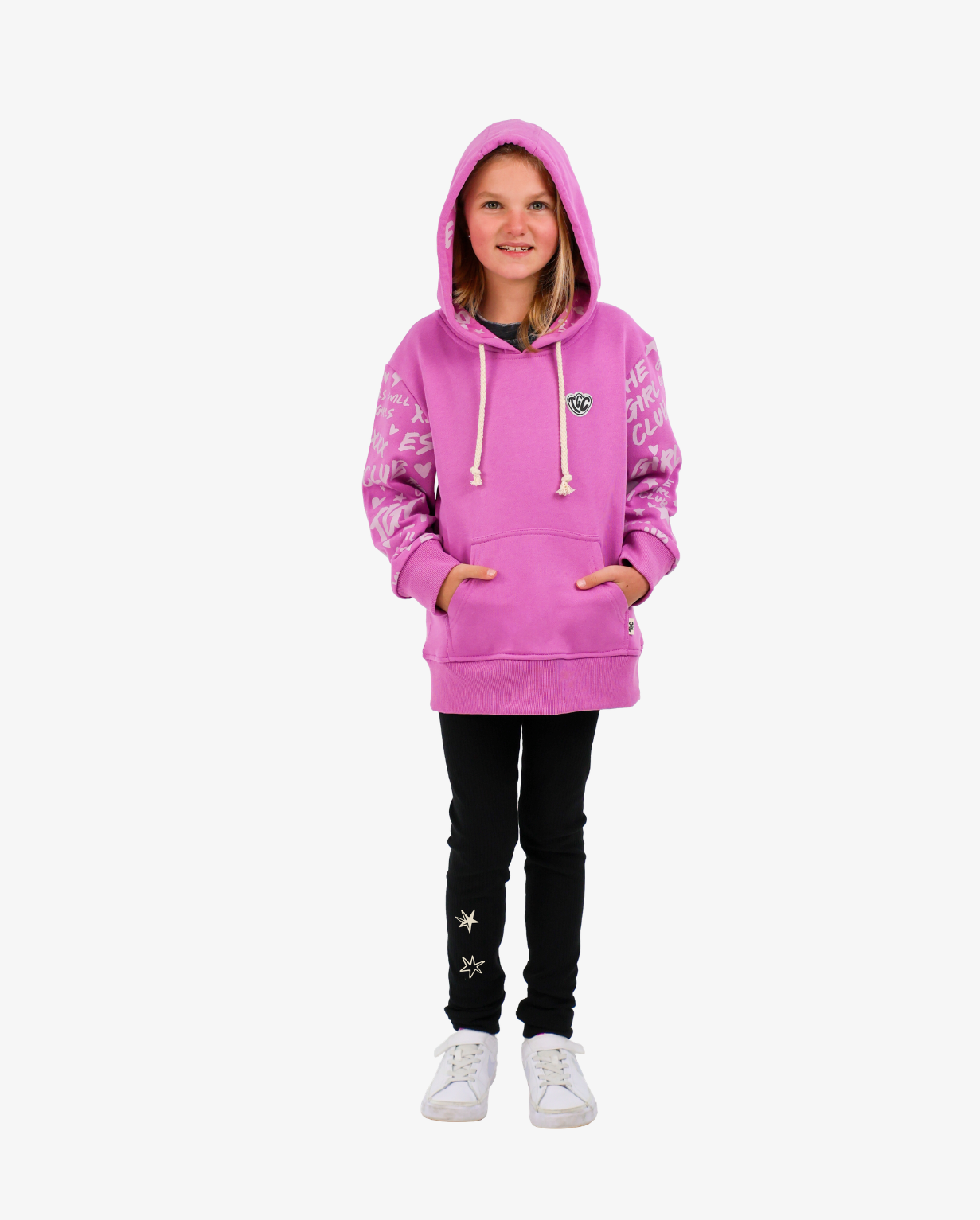 The Girl Club Liatris Graffiti Hood