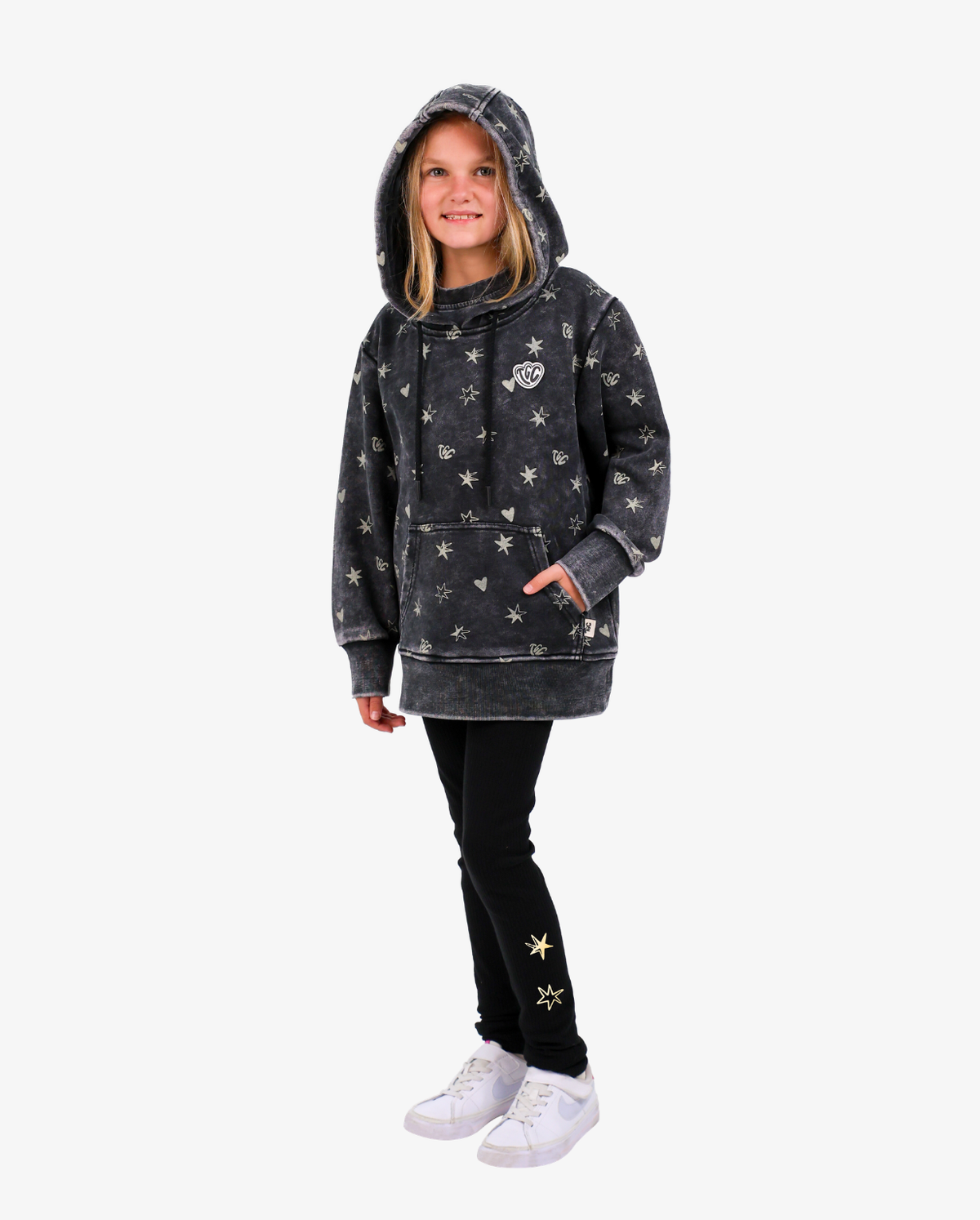 The Girl Club TGC Black Wash Hood