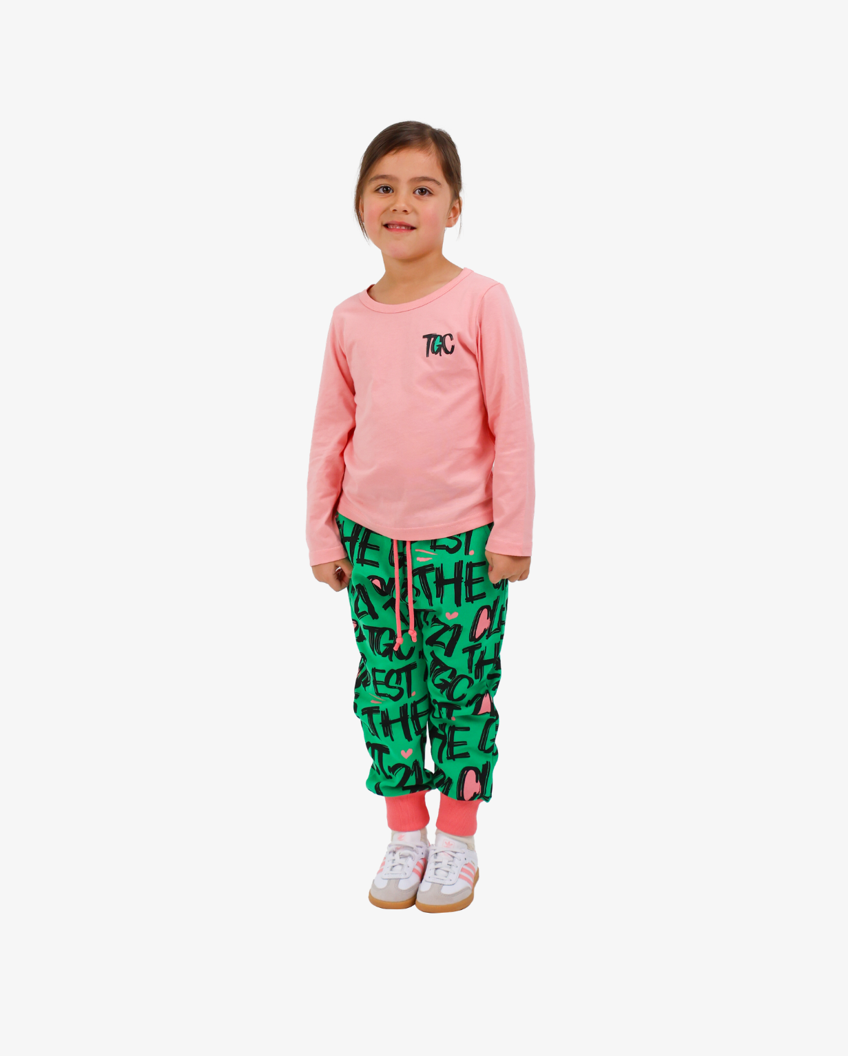 The Girl Club TGC Green Track Pants