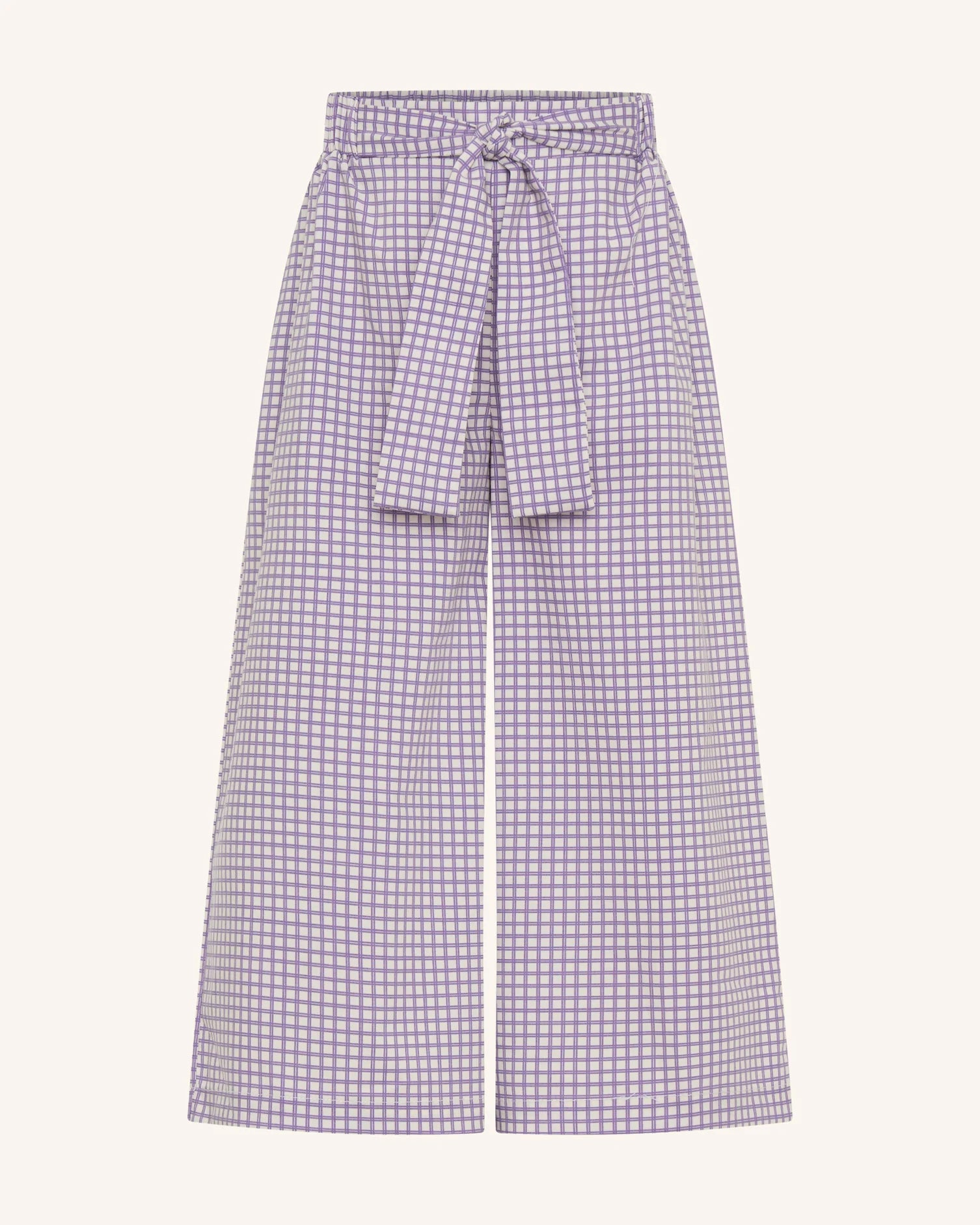 Tiny Tribe Wide Leg Sash Pant Purple