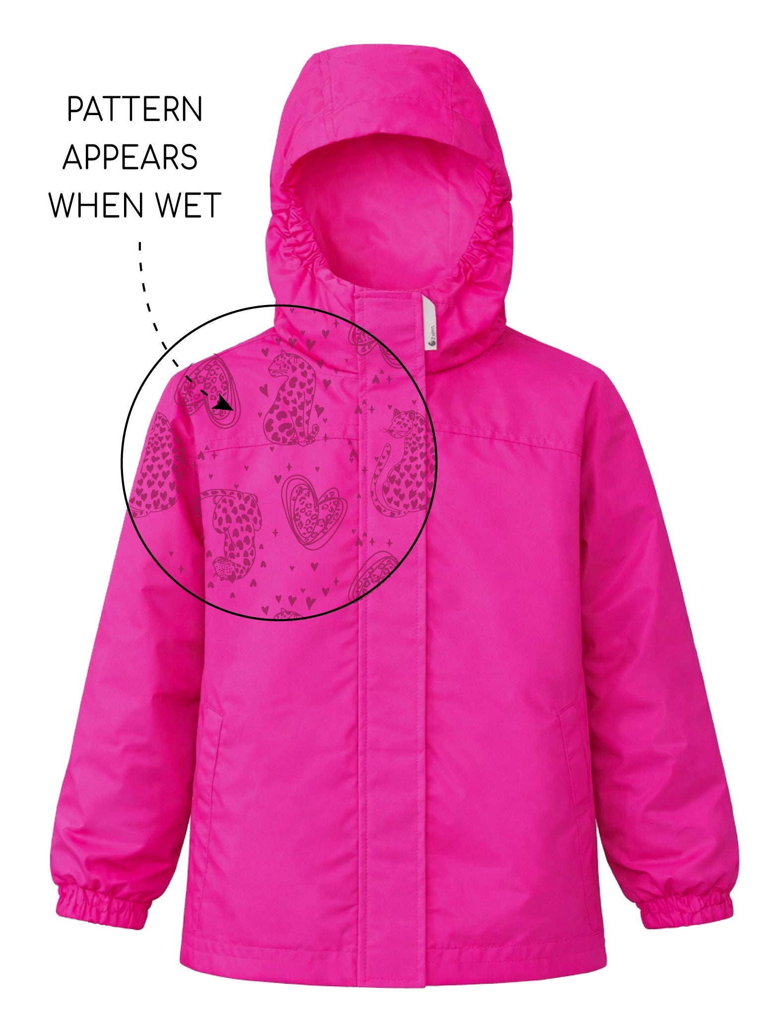 Therm Splashmagic Rainshell Neon Pink