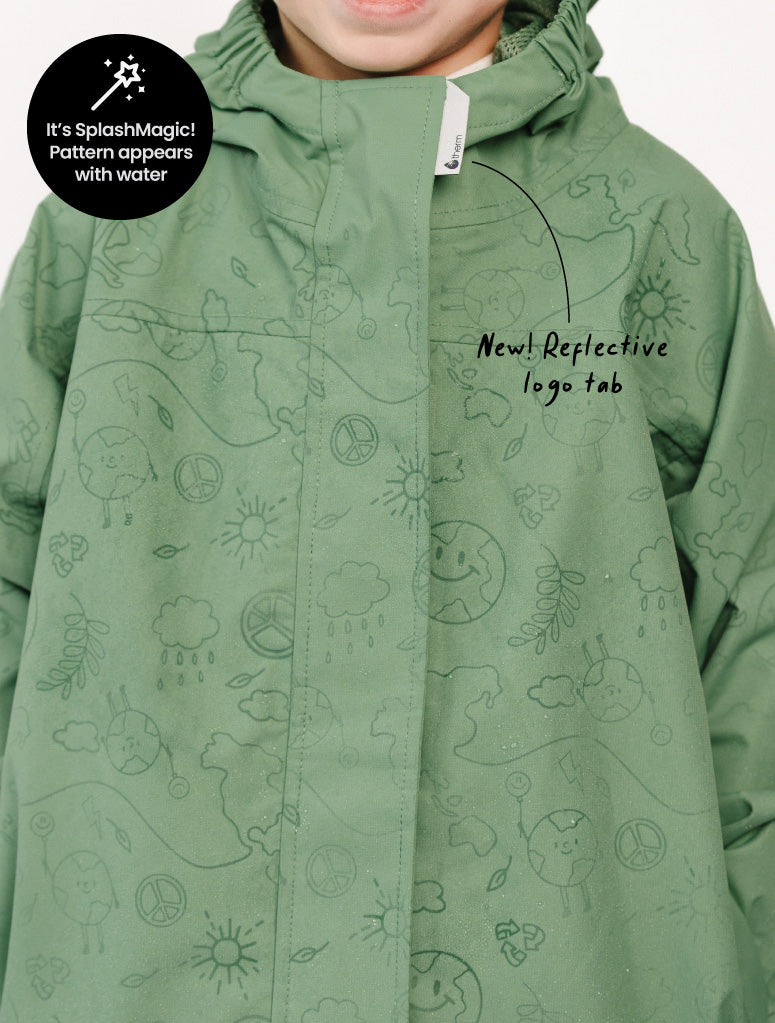 Therm Splashmagic Rainshell Forest Moss