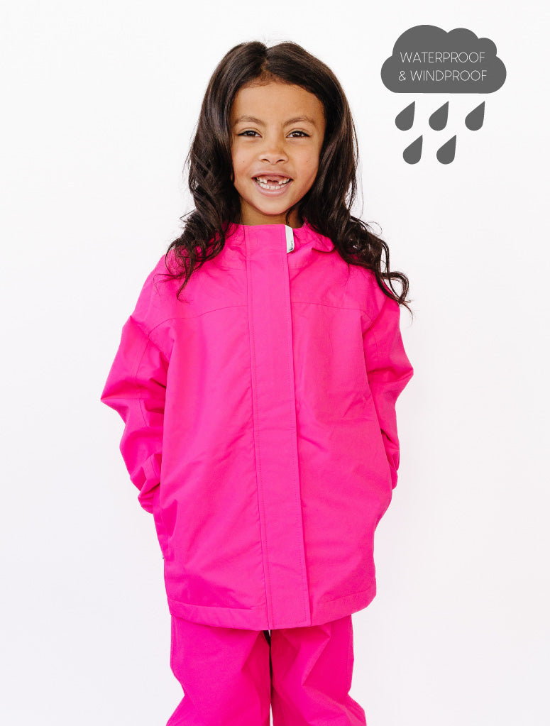 Therm Splashmagic Rainshell Neon Pink