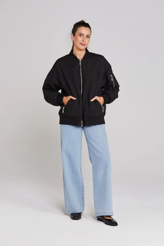 Thing Thing Flying Jacket Black