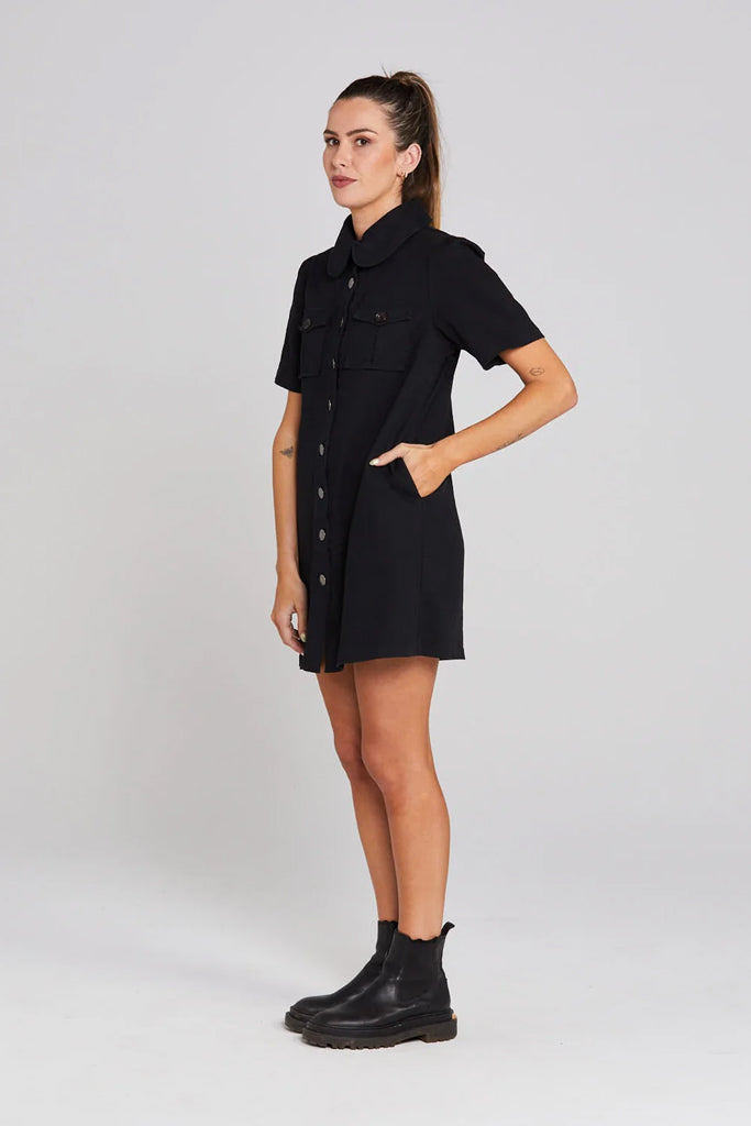 Thing Thing Utility Dress Black