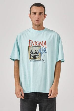 Thrills Enigma Box Fit Oversize Tee Icy Morn