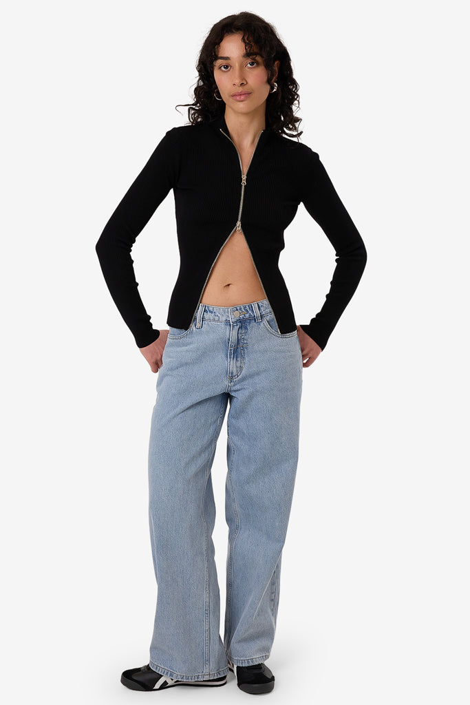 Thrills Marita Knit Cardigan Black