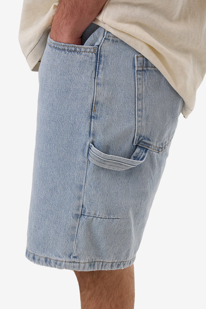 Thrills Slacker Denim Short Ageless Blue