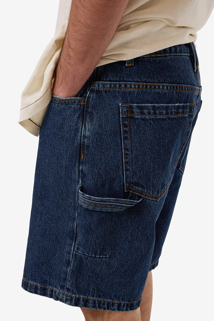 Thrills Slacker Denim Short Rinsed Ink