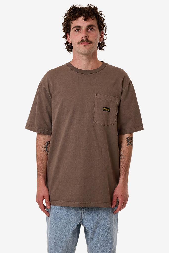 Thrills Thrills Union Oversize Fit Pocket Tee Falcon