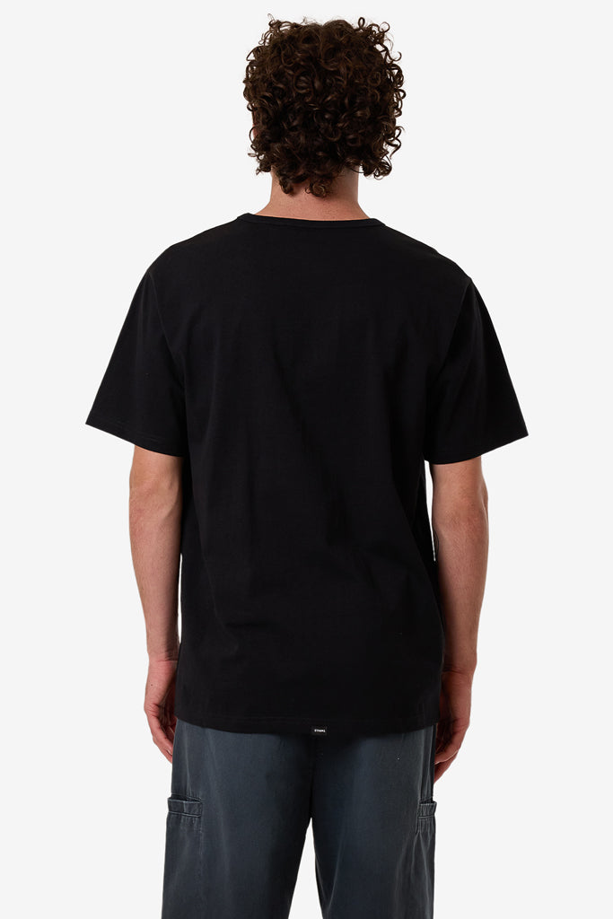 Thrills Thrills Workwear Embro Merch Fit Tee Black