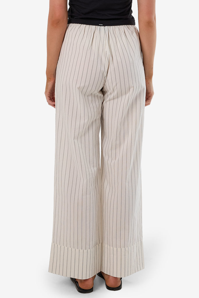 Thrills Unwind Stripe Pant Off White