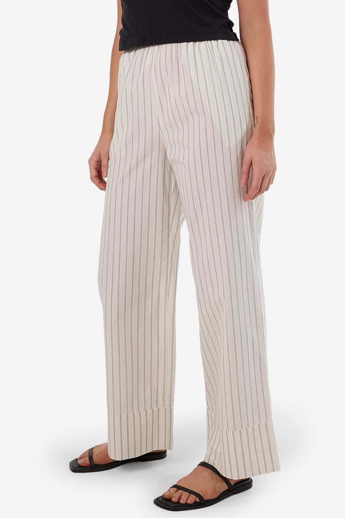 Thrills Unwind Stripe Pant Off White