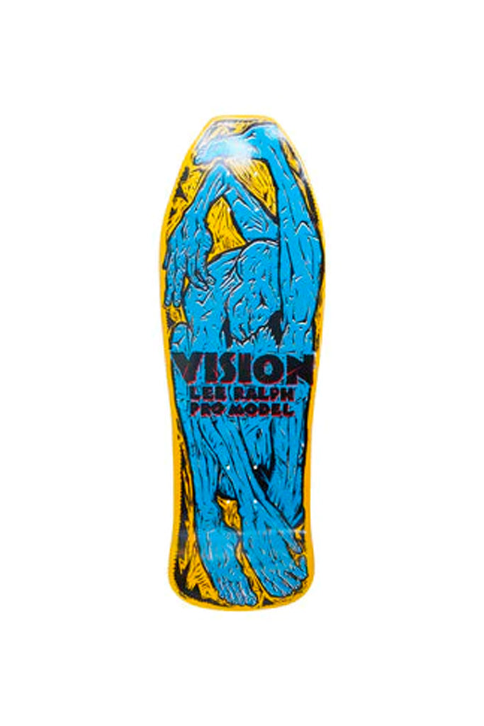 Vision Lee Ralph Yellow Stain Deck 10.25"