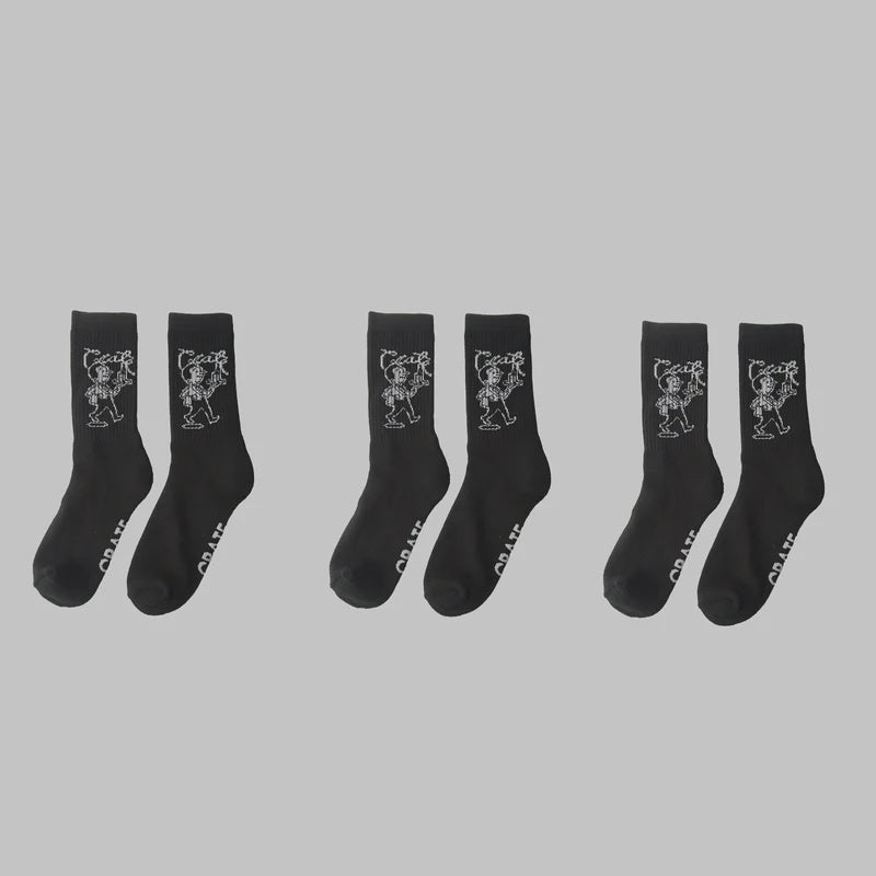 Crate X Willie the Waiter Sock 3 Pack