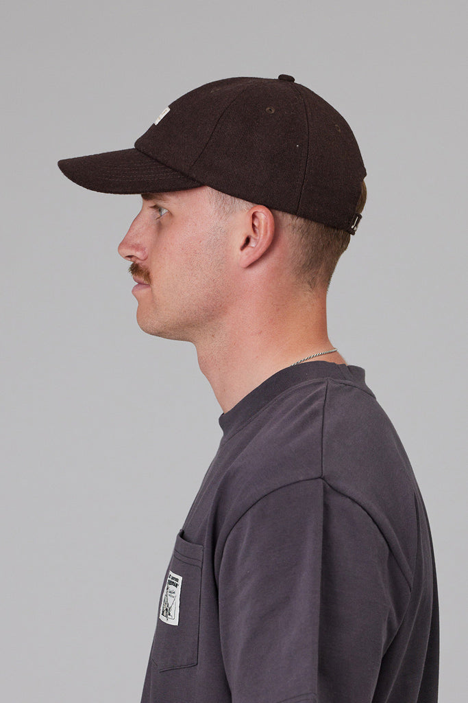 Just Another Fisherman Wool J.A.F Cap Brown