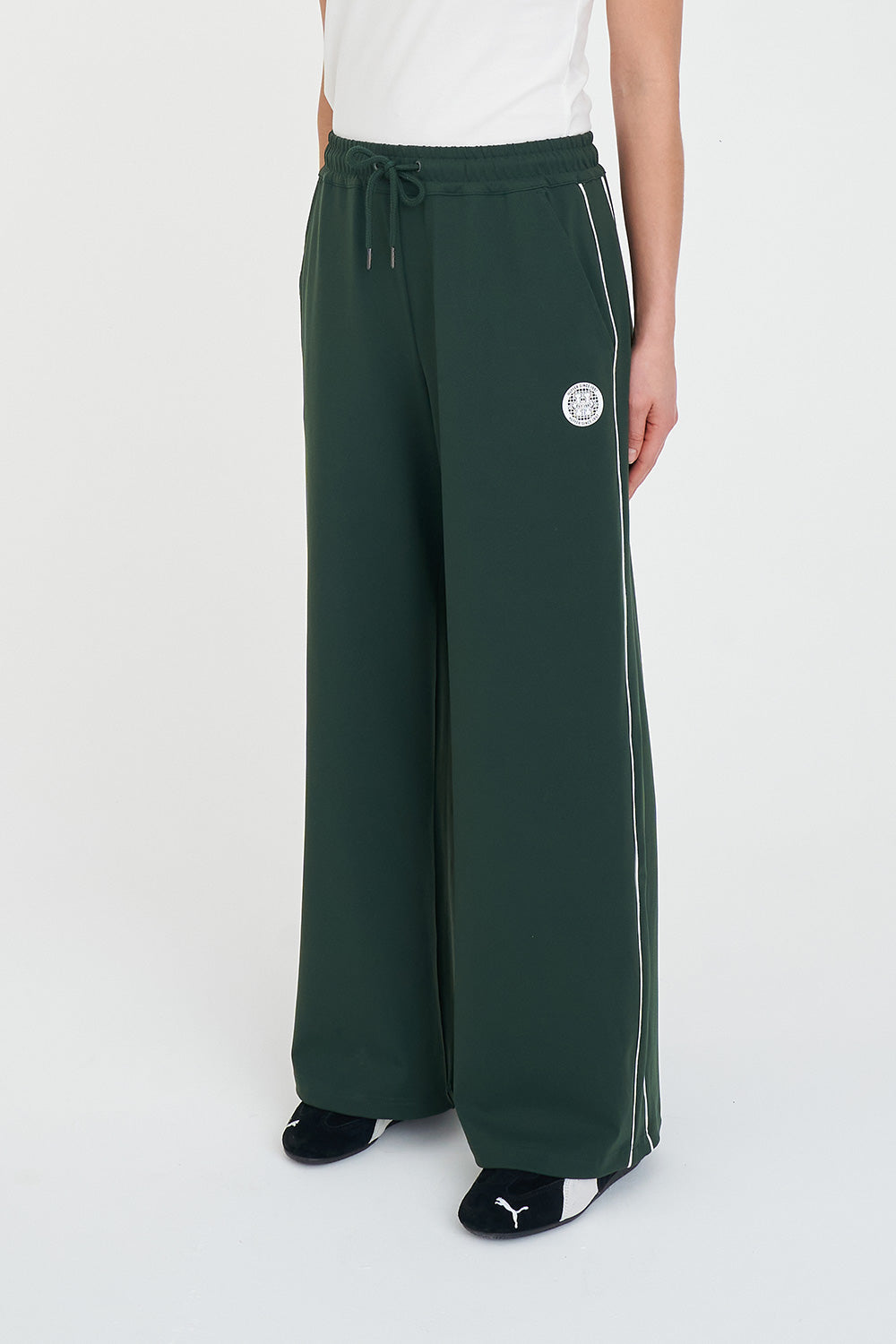 Huffer Hailey Trackpant Evergreen