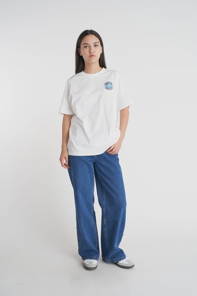 Huffer Relax Tee 190/Stratos Chalk