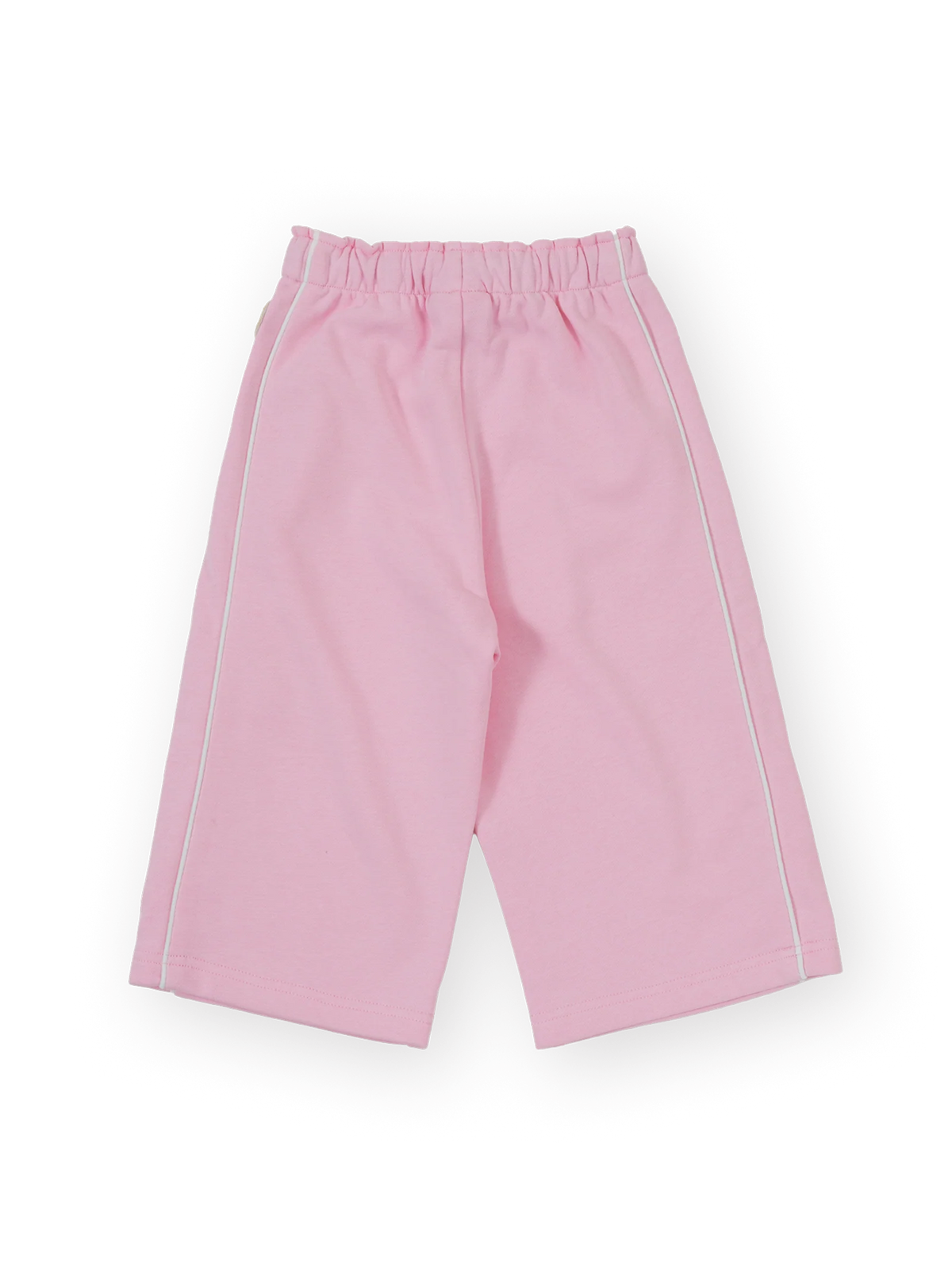 Goldie + Ace  Wide Leg Piped Sweatpants Pink
