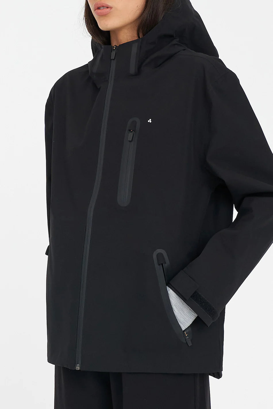 Huffer Wmns Infinity Stormshell Jacket Black