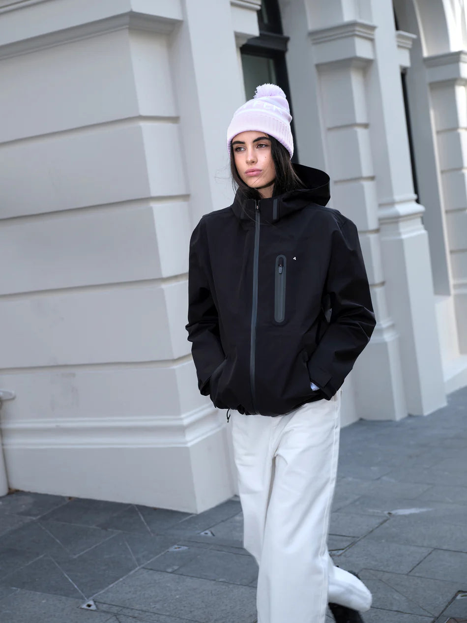 Huffer Wmns Infinity Stormshell Jacket Black