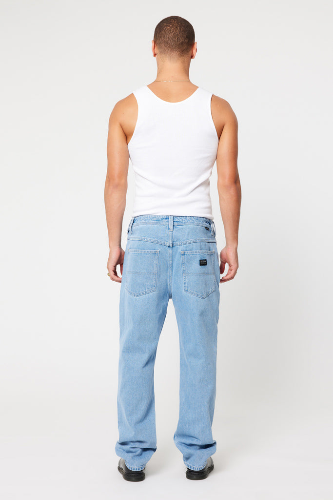 Abrand A4 Taper Derek Bleached Vintage Indigo