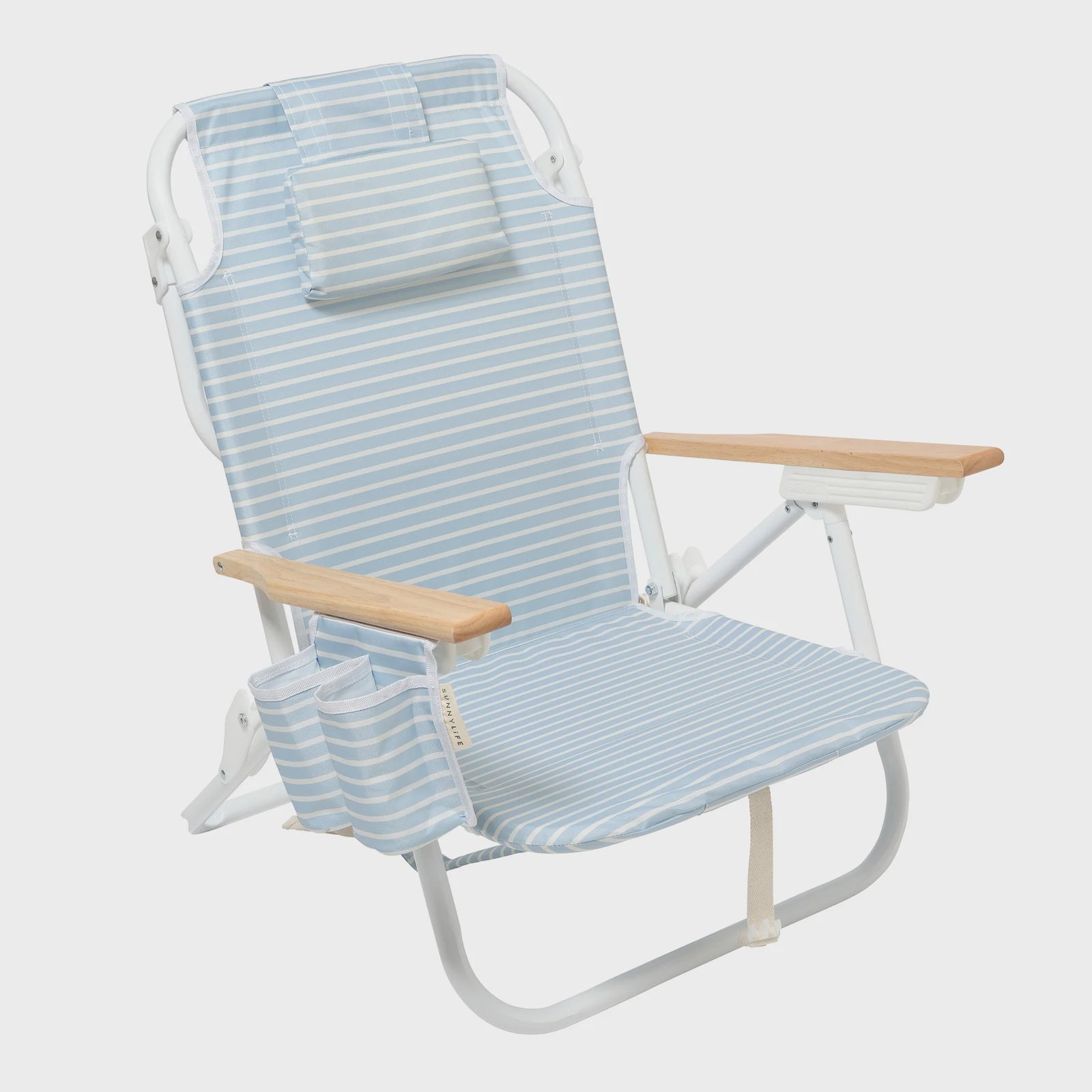 Sunnylife Deluxe Beach Chair Blue Stripe