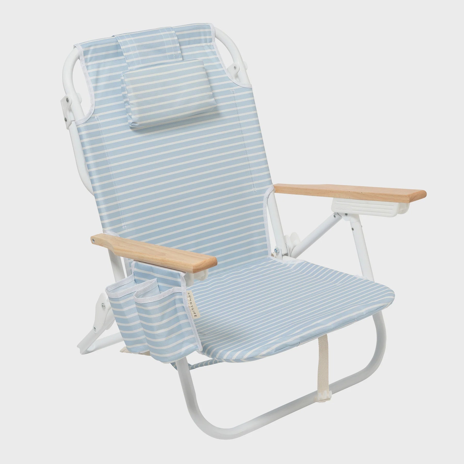Sunnylife Deluxe Beach Chair Blue Stripe