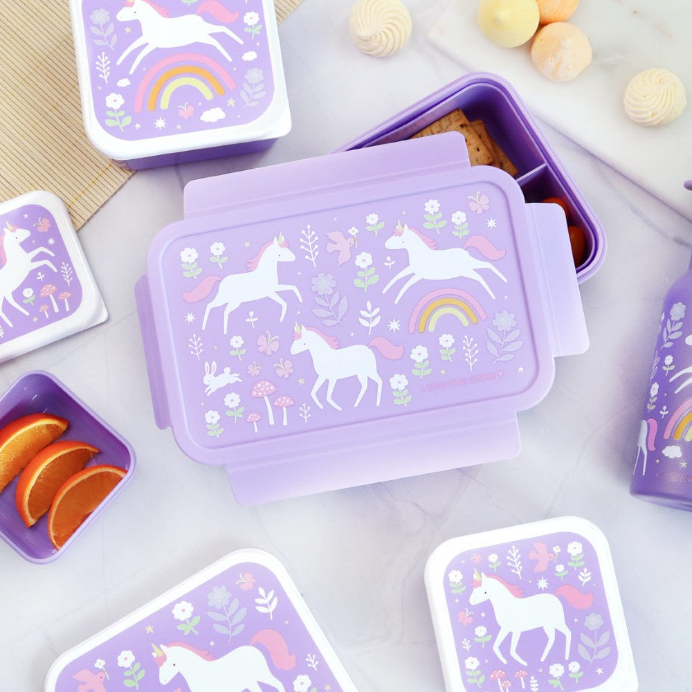Kin and Co Unicorn Dreams Bento Lunch Box