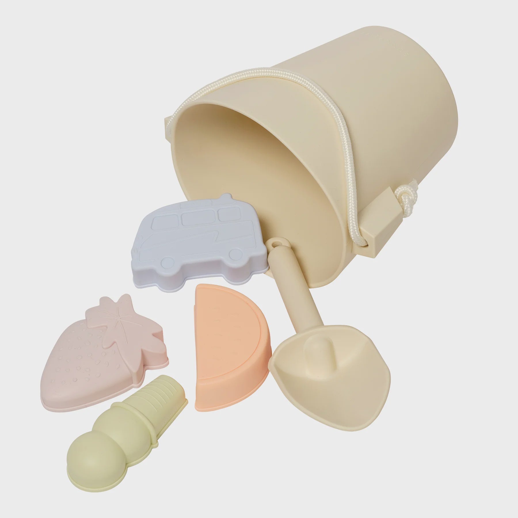 Sunnylife Silicone Bucket & Spade Set Apple Sorbet Multi
