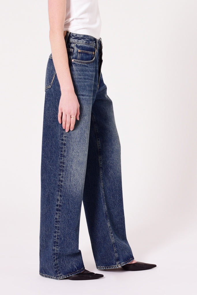 Neuw Coco Relaxed Psychocandy Mid Vintage Indigo