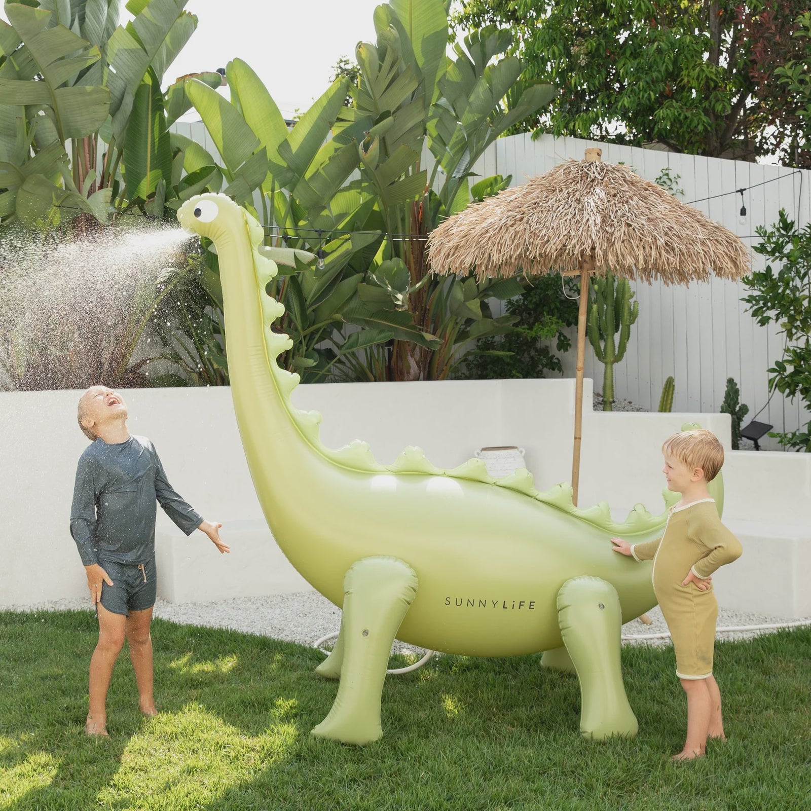 Sunnylife Dino Giant Sprinkler Into the Wild Khaki