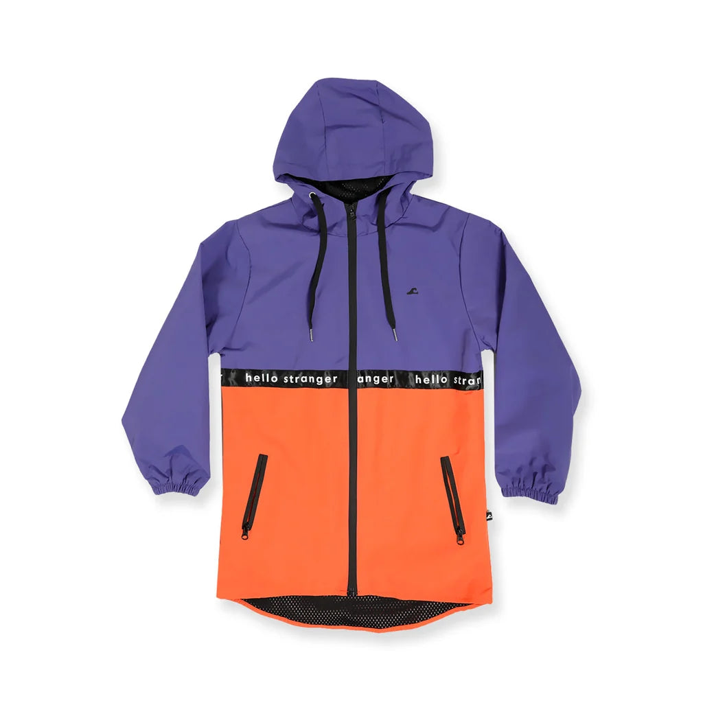 Hello Stranger Boys Better Days Jacket Purple Orange