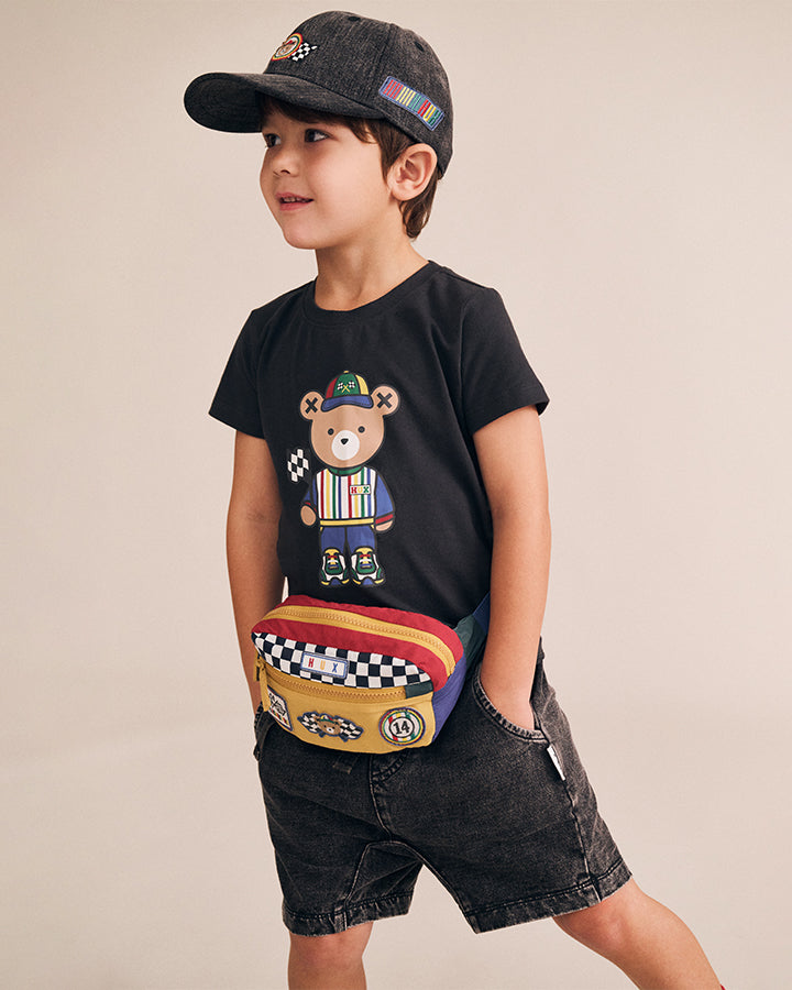 Huxbaby Motosport Hux Black Tee