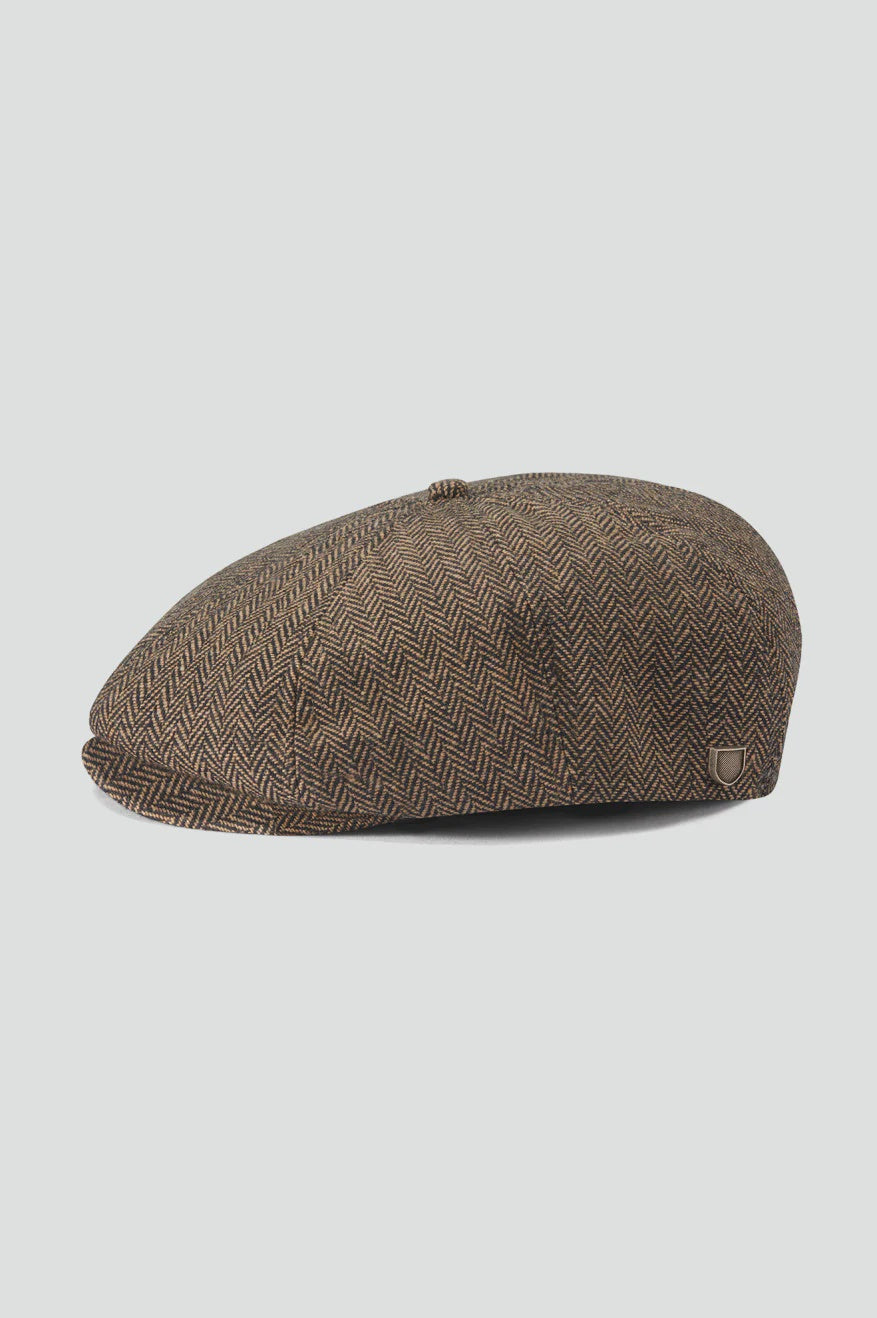 Brixton Brood Snap Cap Brown/Khaki