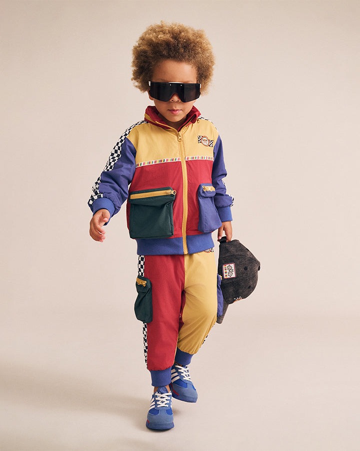 Huxbaby Retro Motosport Windbreaker