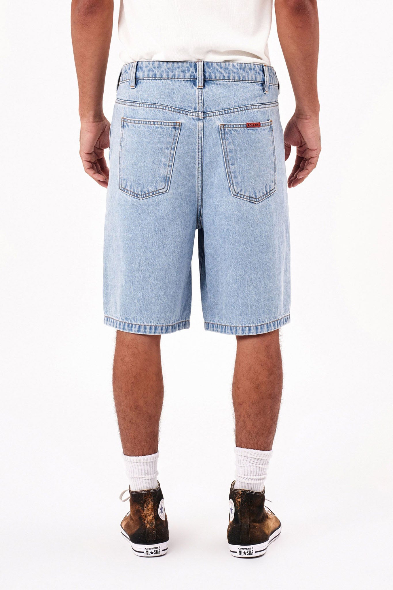 Rollas Big Boss Short Prowler Bleached Vintage Blue