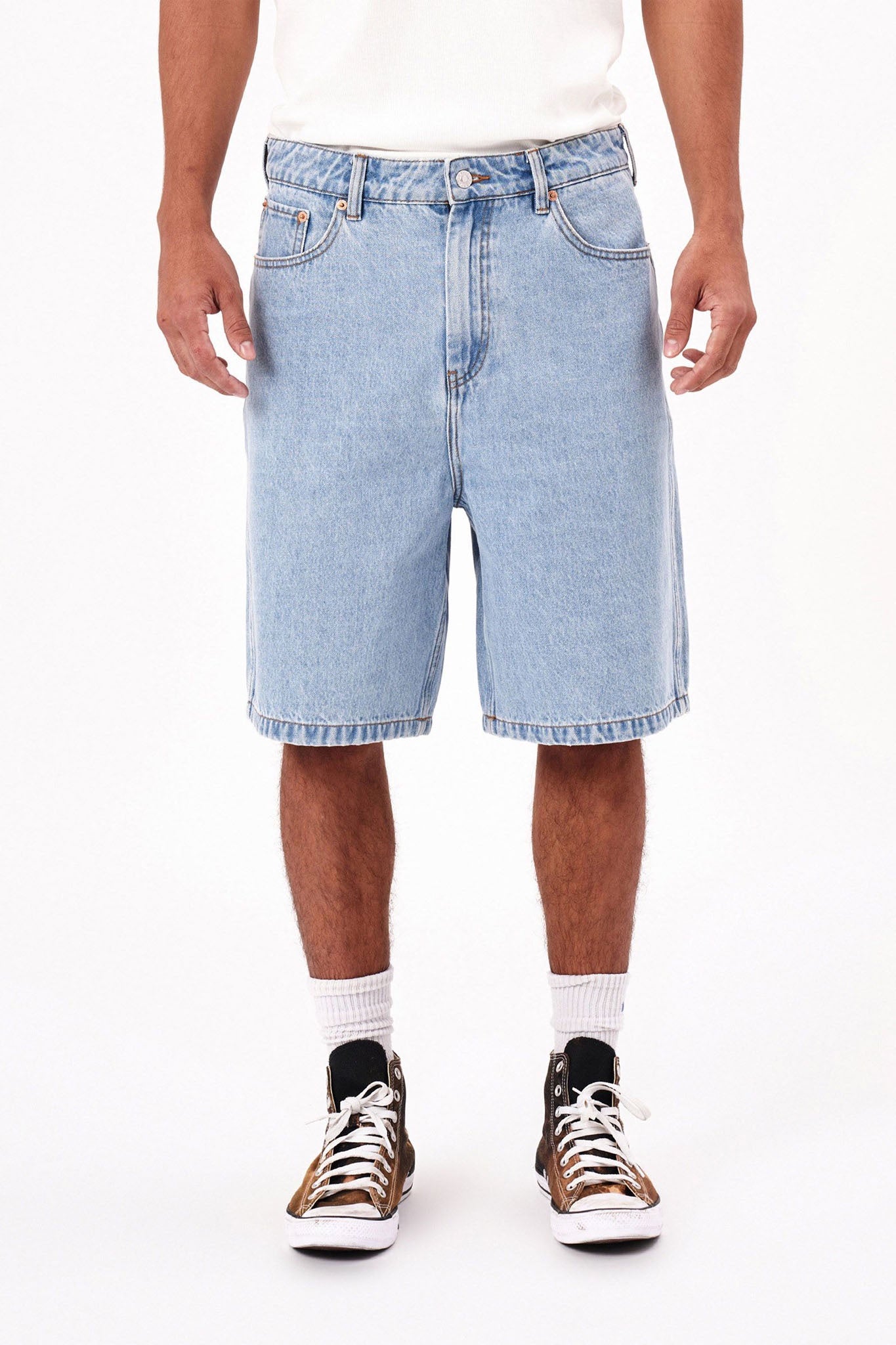 Rollas Big Boss Short Prowler Bleached Vintage Blue