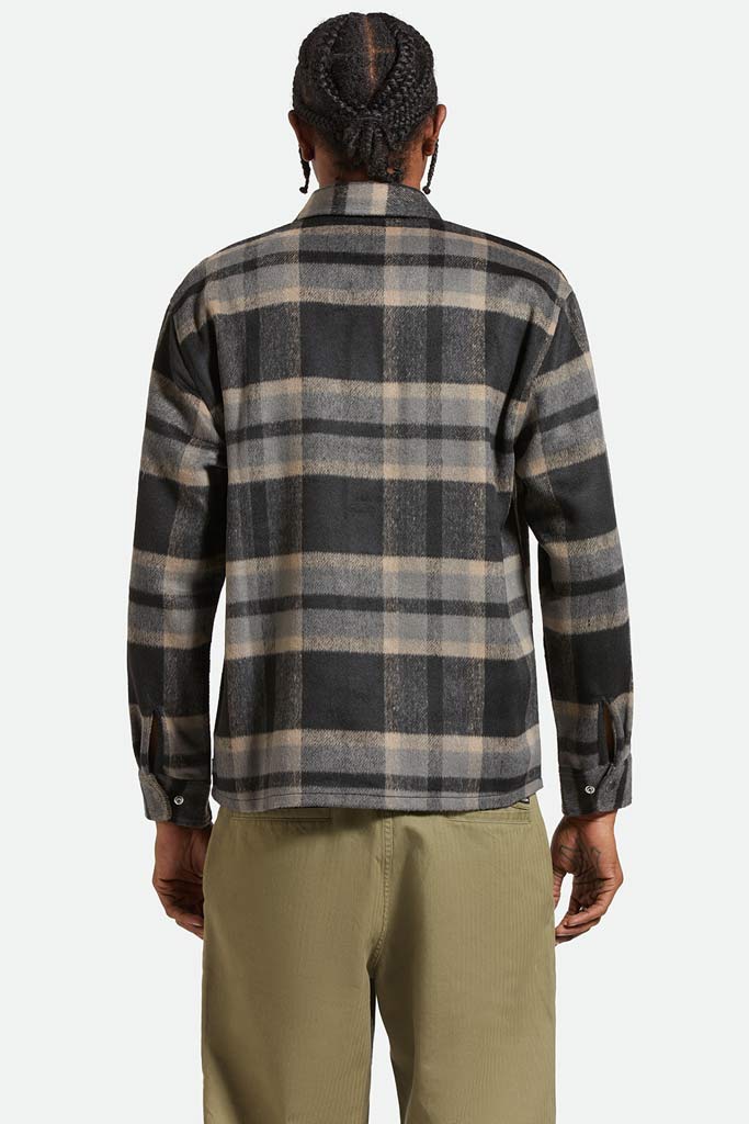 Brixton Selden Soft Brushed Flannel Black/Charcoal