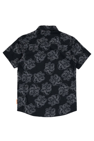Santa Cruz Serpent Skull All Over Shirt Black