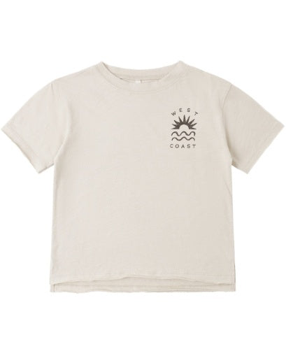 Rylee + Cru Raw Edge Tee West Coast