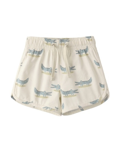 Rylee + Cru Swim Trunk Alligators