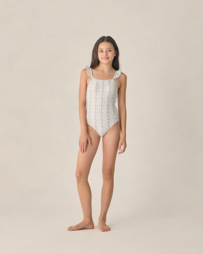 Rylee + Cru Teen Sky One Piece Blue Floral