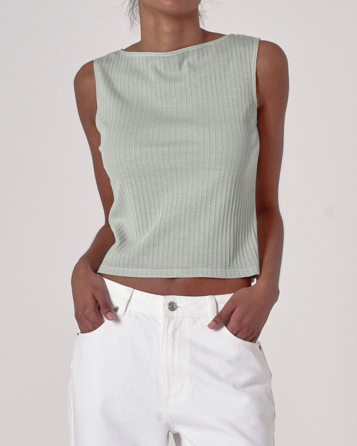 Rollas Shell Tank Rib Mist