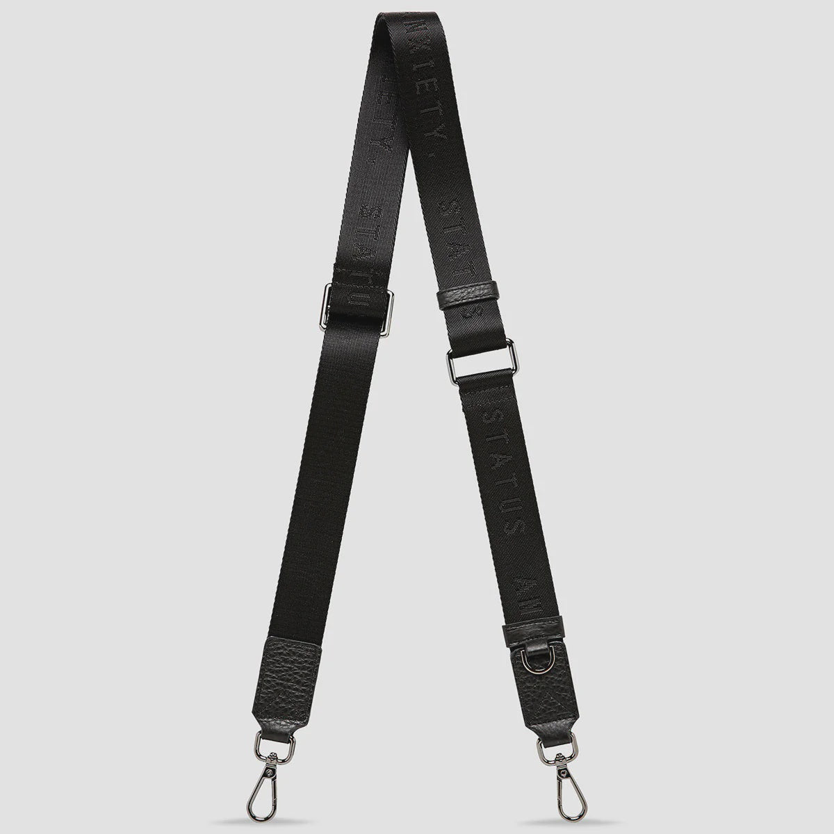 Status Anxiety Web Strap Thin Black
