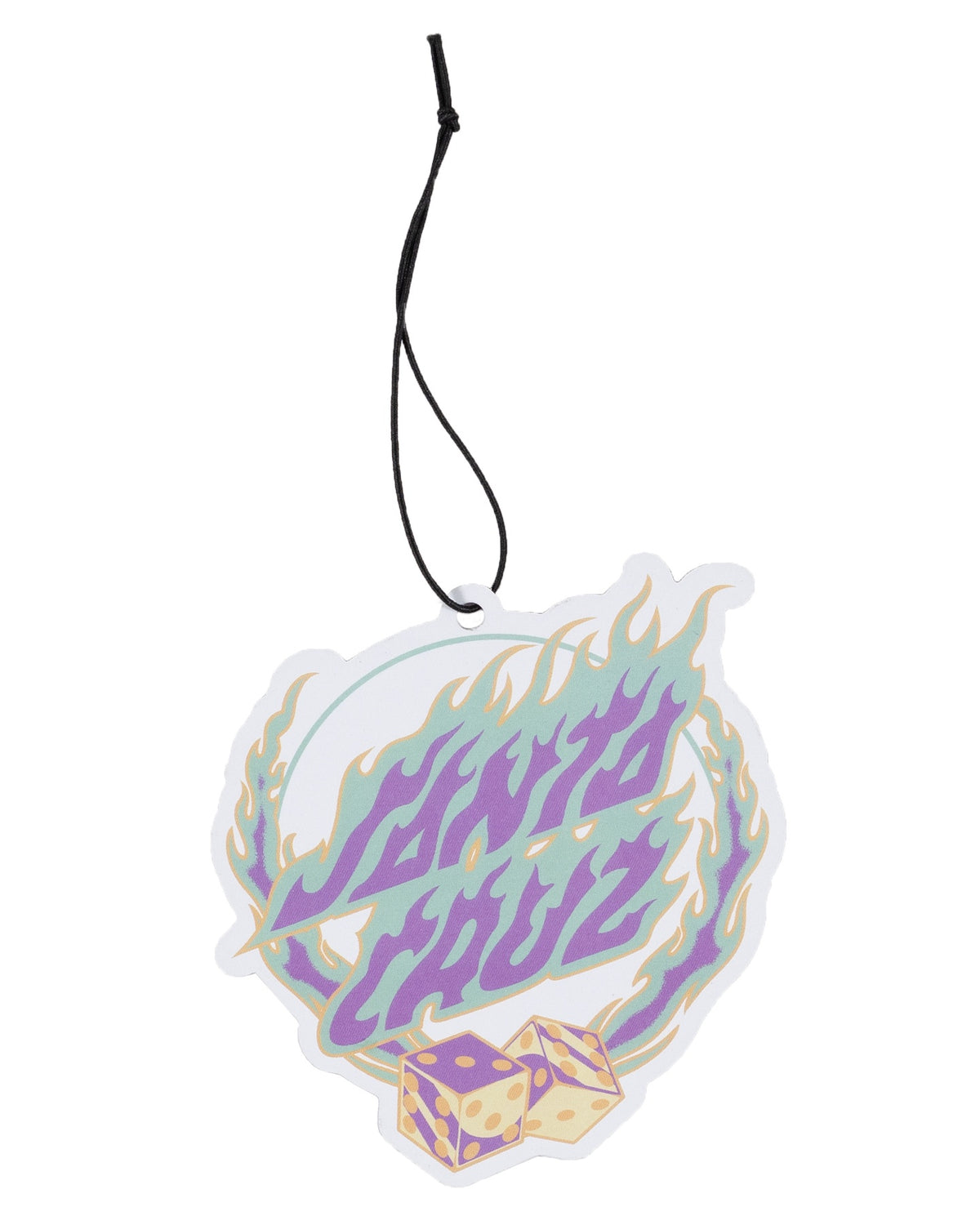 Santa Cruz Dice Flame Dot Air Fresher
